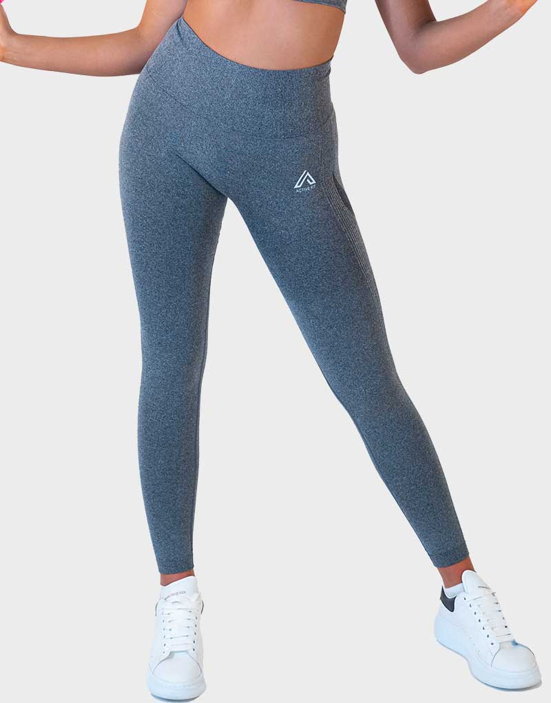 grey active leggings